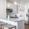 pendant lighting over open kitchen counter