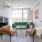 bright living room with oversized windows
