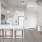 kitchen with counter seating